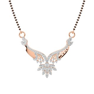 Shirin Round Diamond Mangalsutra